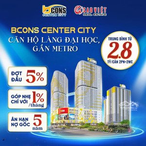 giá căn hộ bcons center city tháng 01-02