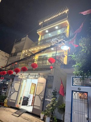 bán nhà hẻm xe hơi phan huy ích 3 tầng, 80m2 ngang 5m x 18m, chỉ 8.5 tỷ tl