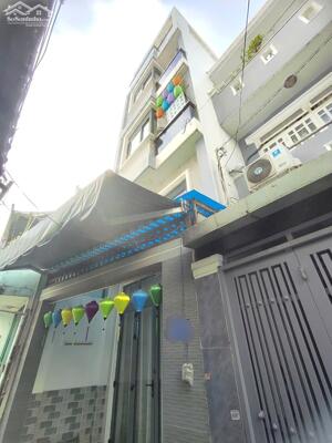 NHÀ ĐẸP Chợ Gò Vấp, 5Tầng 5PN 40m2(4 x 11) P4 Gò Vấp, chỉ 6.x ty