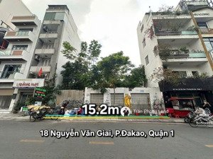 chính chủ gửi bán nhà 2 mặt tiền 18 nguyễn văn giai, p. đakao, q1, 15.2x43m, 876m2, 