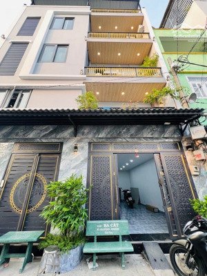 nhà đẹp 5 tầng, hẻm 5m nguyễn văn luông, quận 6,