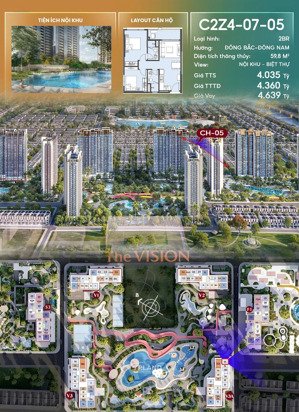 siêu vvip - căn góc 2pn view nội khu - masteri era landmark