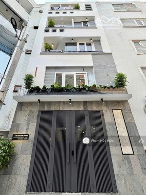 1 đón tết nhà mới phú nhuận, 5 tầng btct, hẻm xe tải thông, full nội thất