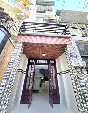 Hẻm Ô TÔ lý thuyết, 4 Tầng 5PN 36m2, P5 Phú Nhuận, giá 6.xty