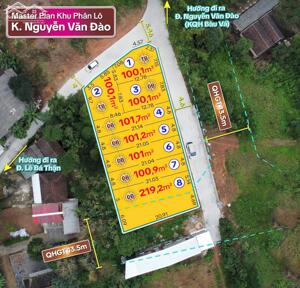 PHÂN LÔ NGUYỄN VĂN ĐÀO (GẦN BÀU VÁ) TP HUẾ GIÁ TỪ 1 TỶ 6XX