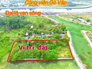bán 1.413m2 đất cln. ngang 22x65m. ngay sát mt sông vàm thuật, vườn lài gần cầu sắt qua gò vấp