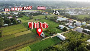 đất ngay chợ ấp 7 .1 sẹc ngắn kênh đá hàng bình mỹ-củ chi, đang làm nhựa 152m2 6x25