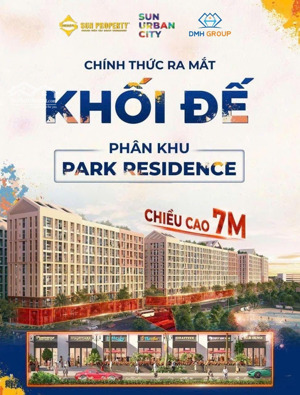 đầu tư shop khối đế cao 7m sở hữu lâu dài - vốn tự có 960 triệu . vị trí đối diện sun world