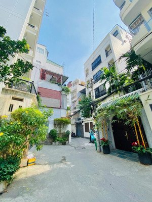 hẻm 6m nguyễn cửu vân, p17, bt - dt: 5x14m, vuông vức (sẵn 5 tầng, full nt) chỉ 16,5 tỷ tl