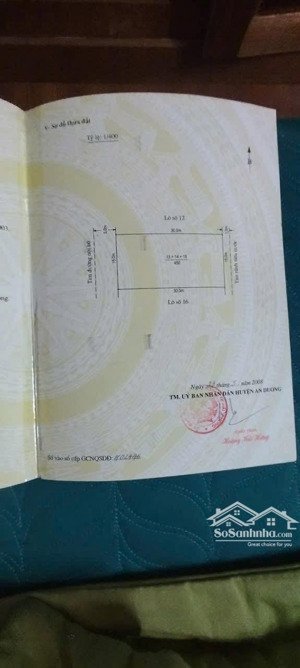 lô đất văn cú, an đồng, an dương. diện tích 450 m2 mặt tiền 15 m, hướng tây, đường 10 m
