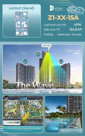 bán chung cư masterise 4pn 135m2 tại vinhomes ocean park 2, 8,9 tỷ, view trọn nhìn biển hồ