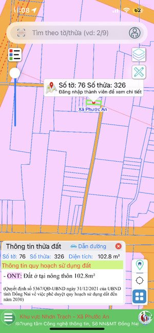 bán đất hùng vương, 1,6 tỷ, 102,8m2, phong thủy tốt, hàng f0 mới tách. chưa qua đầu tư