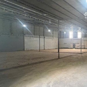 cho thuê kho xưởng nhà bè pccc nước tự động dt 250m2 xe cont 24/7