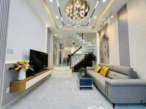 bán nhà quận 7 nở hậu gần lotte, him lam, 61m2 (4x16m), 3 tầng 3 phòng ngủ chỉ 6 tỷ nhỉnh