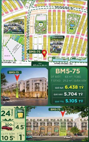 liền kề thấp tầng 63m2 rẻ nhất dự án vinhomes dương kinh. vốn sở hữu chỉ 1.2 tỷ