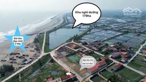 giá chỉ hơn 1 tỷ/lô mặt biển, có bãi tắm tắm được ngay, mà còn ở giữa của 2 khu đặc khu kinh tế