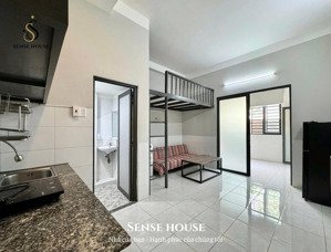 căn hộ 1 phòng ngủ + gác lửng ngay đại học văn hiến - kênh tân hoá , điện nước nhà nước siêu rẻ