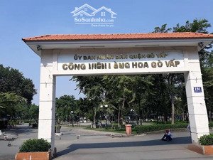 bán nhà mặt tiền đang cho thuê tốt ngay ngã tư nguyễn văn khối và lê văn thọ