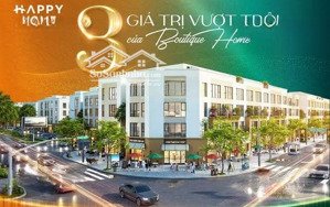 chỉ 1,5tỷ sở hữu ngay shop 75 m2 vinhomes happy home tràng cát, hải phòng