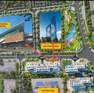 siêu rẻ căn studio 36m2 thiết kế 1 ngủ view ga metro bể bơi nước mặn | giá chỉ 2,73 tỷ - beverly