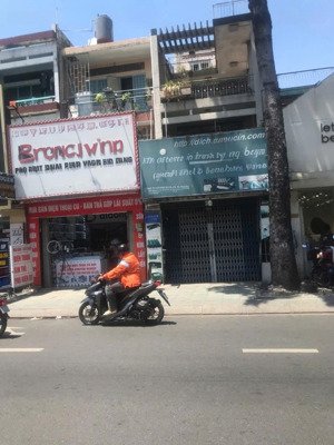 bán mặt tiền kinh doanh đa nghành nghề - đường phan văn trị gv - dt 4x19, nhà cũ tiện xây mới,shr