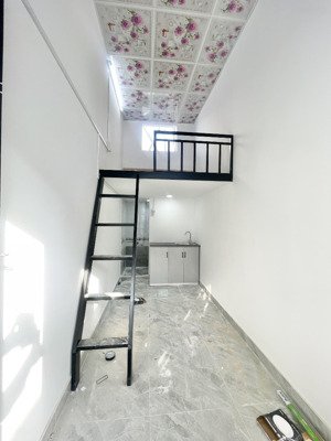 khai trương dự án - phòng trọ có gác mới xây - gần sân bay - huflit trường sơn