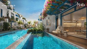 biệt thự biển caraworld - có sổ hồng - dt 6*20. bàn giao full nt, thanh toán chỉ 20%