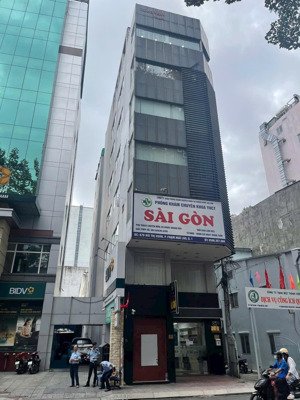 bán tòa nhà 2 mặt tiền đường bùi thị xuân quận 1. dt 7x29m kết cấu 8 tàngaos | giá 78 tỷ tl