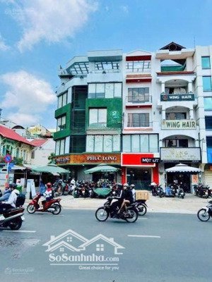 phúc long thuê 250tr/th! bán nhà góc 2 mặt tiền trần hưng đạo- dt: 160m2 (8x20m)- 5 tầng- giá 40 tỷ