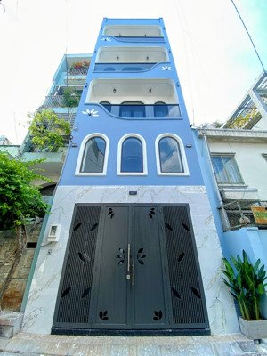 bán nhà 5 tầng, hẻm xe hơi, thang máy 450kg, gần nguyễn sơn, 85m2, 9,9 tỷ tl