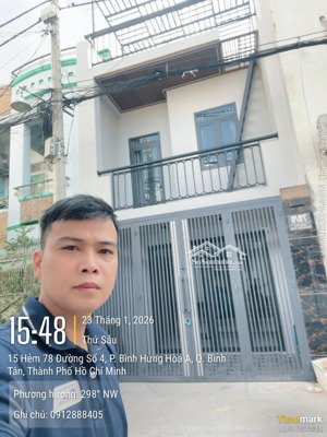 bán nhà riêng tại đường số 4, bình hưng hòa a, bình tân, cách ngã tư bốn xã 500m giá 4,999 tỷ, 48m2