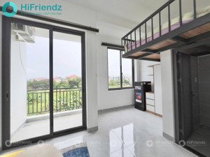 cho thuê cc mini, gác cao, rộng, ban công thoáng 35m2, giá 5,2 triệu tại phạm hùng nối dài.