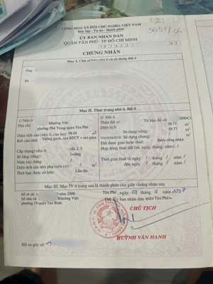 cần bán nhà hẻm 7m khuông việt, tân phú , 4,3x14, 5,8 tỷ