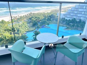 cho thuê dài hạn căn hộ mặt biển the arena cam ranh, dt: 33m2, nội thất đầy đủ. giá chỉ 6,5tr/tháng