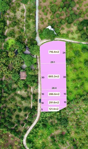 đất thổ cư ngang 30m đường ô tô tận nơi (tổng có 5 lô)