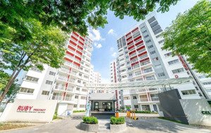 ruby có sổ sẵn 2pn-2wc 70m2 nhà mới sơn sửa lại đẹp bắt mắt, view nội thoáng mát, hỗ trợ vay bank