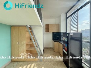 cho thuê phòng gác full nội thất ngay công viên làng hoa