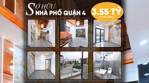 siêu phẩm nhà mới 3 tầng đường đoàn văn bơ quận 4