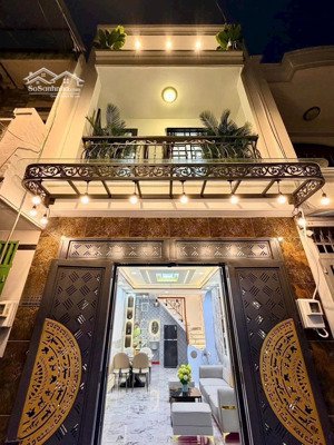 nhà đẹp cuối năm 1 trệt 1 lầu dt 38,1m2 đường vũ tùng phường 2 quận bình thạnh