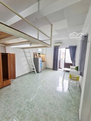 trọ quận 1 duplex 35m2 balcony full nội thất gần chợ tân định, bờ kè hoàng sa. horizon tower