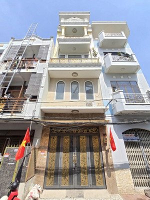 nhà 5 tầng 4.2x15m, sổ vuông vức, hẻm xe hơi 6m, hẻm thông, 1 sẹc quang trung phường 12 gò vấp