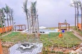 bán đất nền cẩm lĩnh ba vì, ngay hồ suối hai, xe bus trước đất, dt 100m2, sổ đỏ full thổ cư.