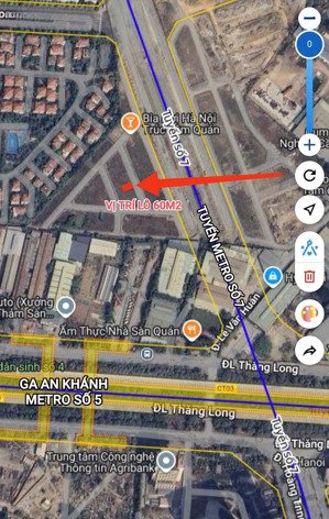 bán 45m2 mặt tiền 3.75m đất dịch vụ an thọ sát vành đai 3.5. không lỗi gì, sẵn sổ, oto tránh