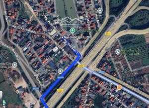 cho thuê đất đấu giá x2 cự khối (lô góc 3 mặt tiền)