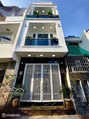 bán nhà phố 4 tầng đẹp hẻm bà cả huỳnh tấn phát thị trấn nhà bè tặng full nội thất gần cầu phú xuân