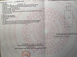 bán đất mặt đường hồ chí minh, tân tiến, chương mỹ, hà nội, giá ưu đãi 4 tỷ, 157m2/78 ont