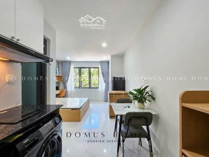 khai trương căn hộ mini máy giặt riêng, cửa sổ lớn gần đh văn lang, phạm văn đồng, nhà thang máy