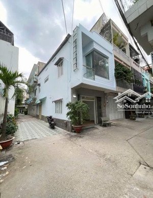 bán căn góc 2 mặt tiền hẻm lớn| diện tích 50m2 vuông vức| hẻm xe hơi đường bùi minh trực quận 8