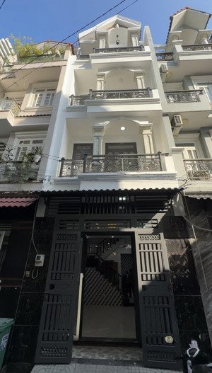 giá : 6 tỷ 500 ( tl ) nhà 4 tầng ( 54m2 ) mt 6m khu phân lô cao tầng đường lê đình cẩn, bình tân