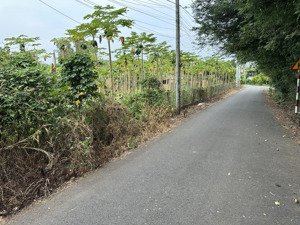 cần bán gấp đất mặt tiền đường nhựa có thổ cư bề ngang thửa đất 30 mét, chiều dài 46.38 mét